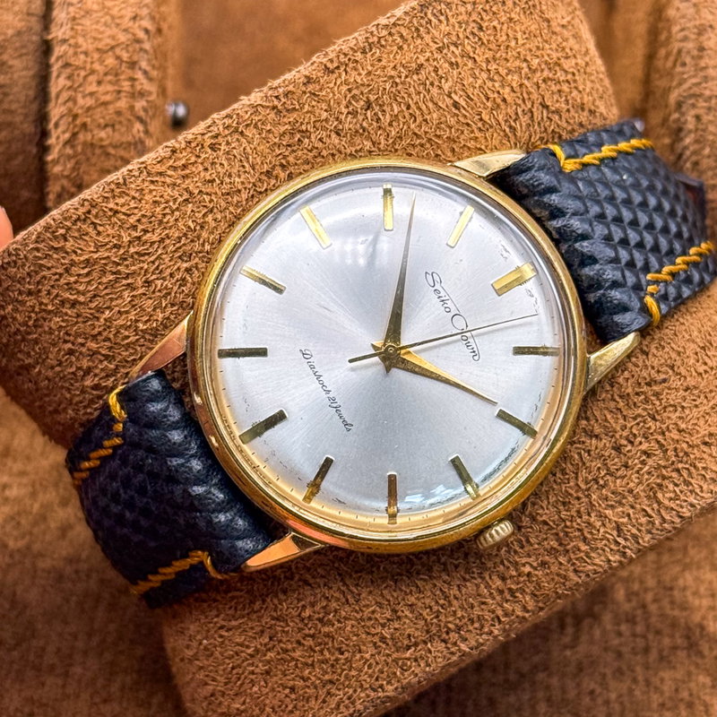 Seiko Seiko - Crown 雨星 (Amaboshi) – Rain Star - No reserve price - J15003E - Men - 1963 vintage watch - image 14