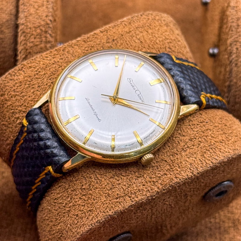 Seiko Seiko - Crown 雨星 (Amaboshi) – Rain Star - No reserve price - J15003E - Men - 1963 vintage watch - image 16