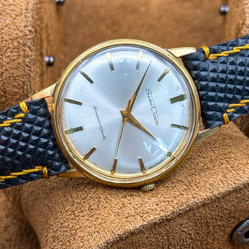 Seiko Seiko - Crown 雨星 (Amaboshi) – Rain Star - No reserve price - J15003E - Men - 1963 vintage watch - image 18