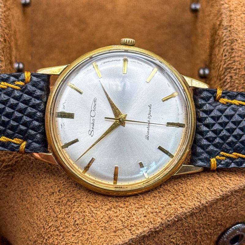 Seiko Seiko - Crown 雨星 (Amaboshi) – Rain Star - No reserve price - J15003E - Men - 1963 vintage watch - image 20
