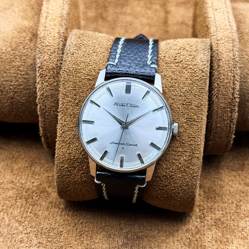 Seiko Seiko - Crown [Near-Mint] 光王 (Kōō) – Light King - No reserve price - J15011 - Men - 1963 vintage watch - image 5