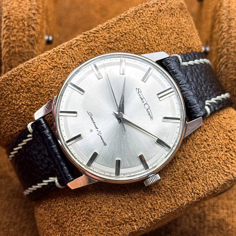 Seiko Seiko - Crown [Near-Mint] 光王 (Kōō) – Light King - No reserve price - J15011 - Men - 1963 vintage watch - image 8