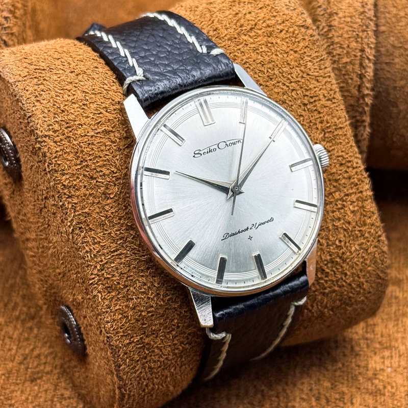 Seiko Seiko - Crown [Near-Mint] 光王 (Kōō) – Light King - No reserve price - J15011 - Men - 1963 vintage watch - image 12
