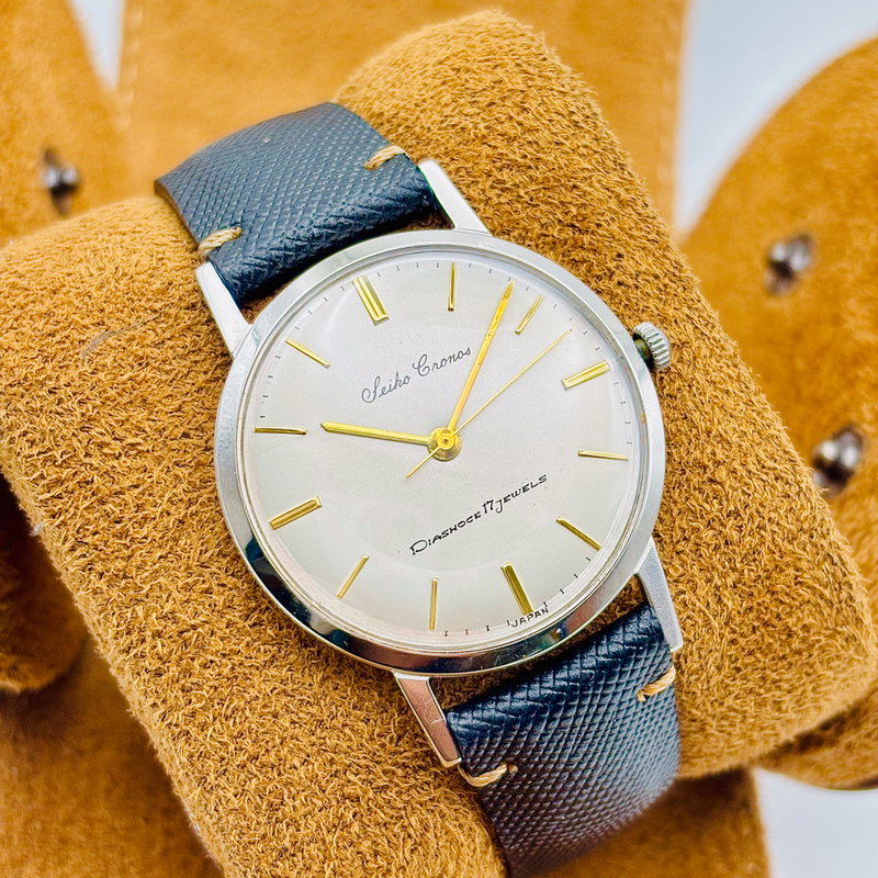Seiko Seiko - Cronos 銀光 (Ginkō) – Silver Light - No reserve price - J14023 - Men - 1959 vintage watch - image 1