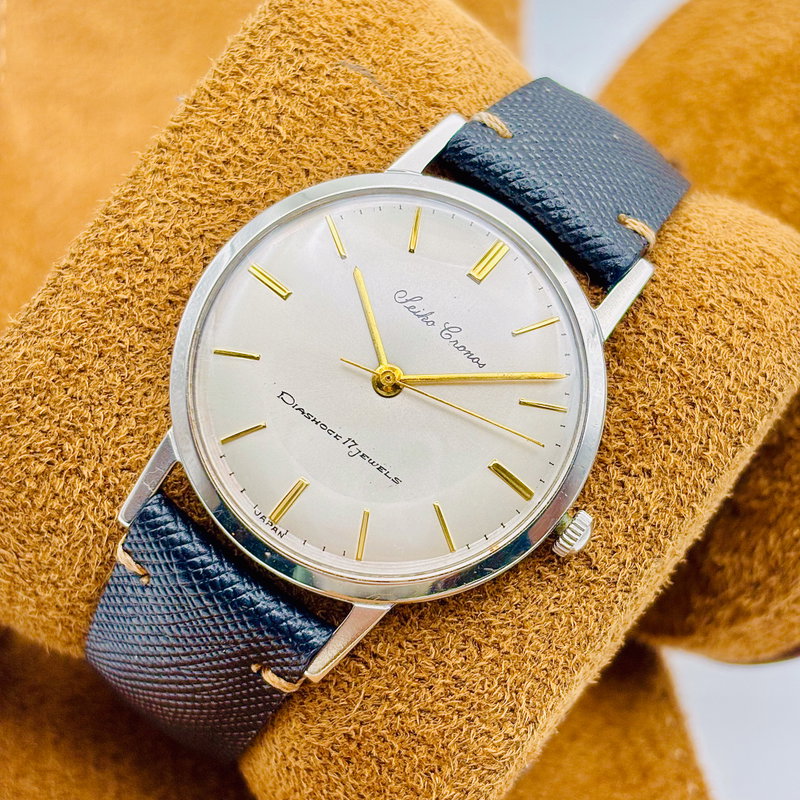 Seiko Seiko - Cronos 銀光 (Ginkō) – Silver Light - No reserve price - J14023 - Men - 1959 vintage watch - image 3