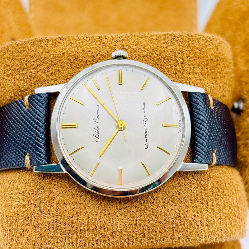 Seiko Seiko - Cronos 銀光 (Ginkō) – Silver Light - No reserve price - J14023 - Men - 1959 vintage watch - image 4