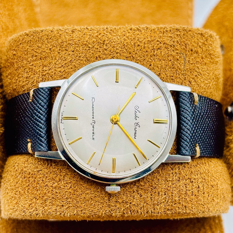 Seiko Seiko - Cronos 銀光 (Ginkō) – Silver Light - No reserve price - J14023 - Men - 1959 vintage watch - image 5