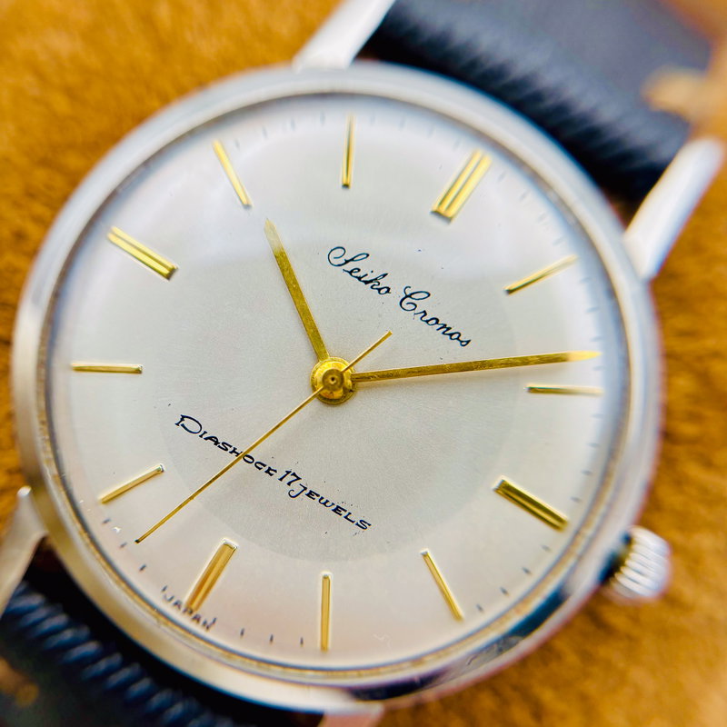Seiko Seiko - Cronos 銀光 (Ginkō) – Silver Light - No reserve price - J14023 - Men - 1959 vintage watch - image 6