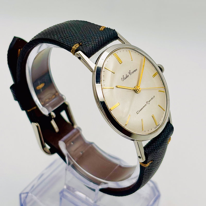 Seiko Seiko - Cronos 銀光 (Ginkō) – Silver Light - No reserve price - J14023 - Men - 1959 vintage watch - image 21