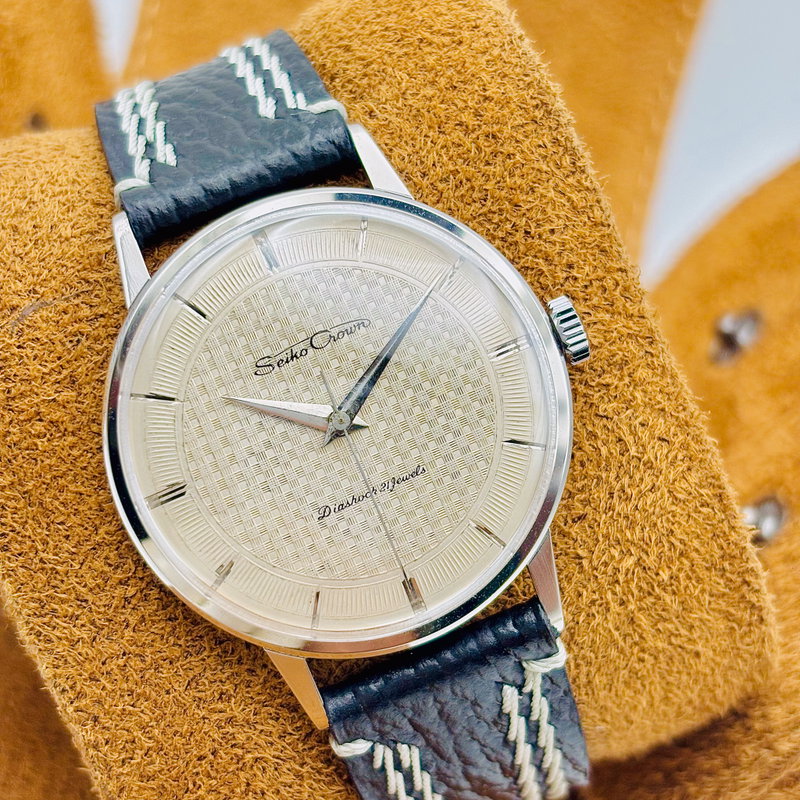 Seiko Seiko - Crown 王華 (Ōka) – Royal Splendor - No reserve price - 15002 - Men - 1960 vintage watch - image 2