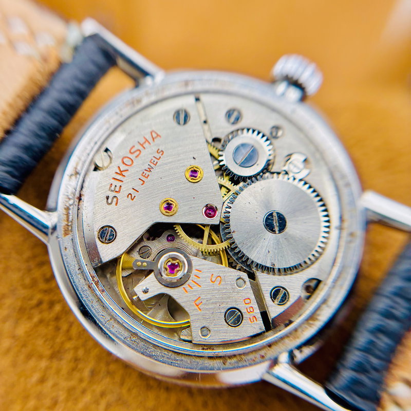 Seiko Seiko - Crown 王華 (Ōka) – Royal Splendor - No reserve price - 15002 - Men - 1960 vintage watch - image 12