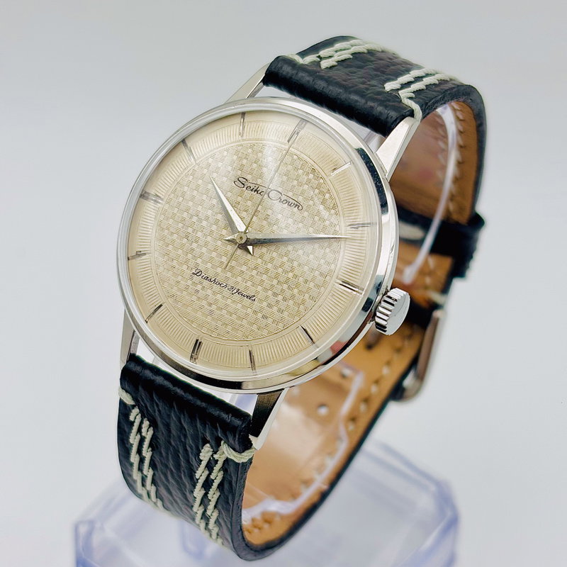 Seiko Seiko - Crown 王華 (Ōka) – Royal Splendor - No reserve price - 15002 - Men - 1960 vintage watch - image 19