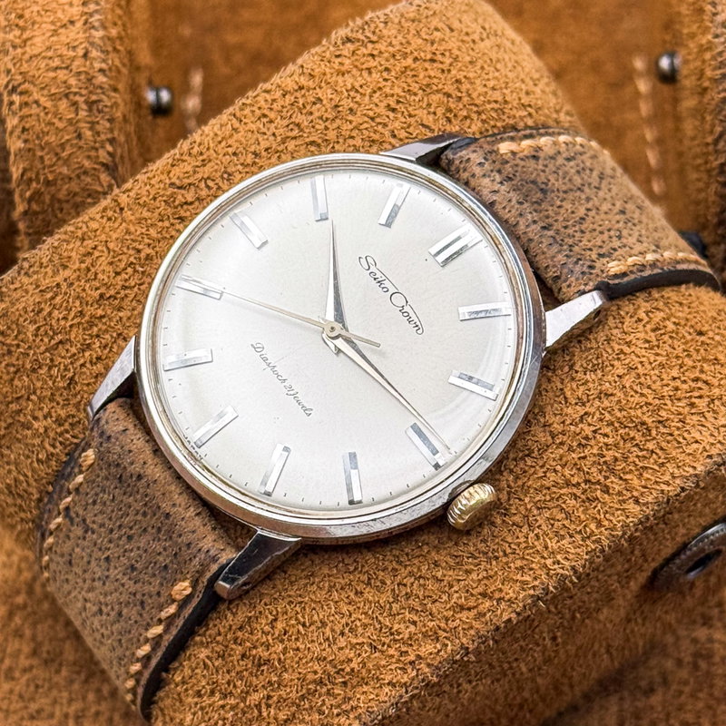 Seiko Seiko - Crown 王華 (Ōka) – Royal Splendor - No reserve price - 572990 - Men - 1965 vintage watch - image 1