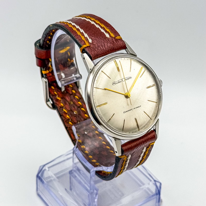 Seiko Seiko - Crown - No reserve price - 15002 - Men - 1960-1969 vintage watch - image 4
