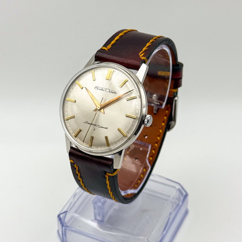 Seiko Seiko - Crown Diashock - Ohne mindestpreis - J15011 - Herren - 1962 vintage watch - image 1