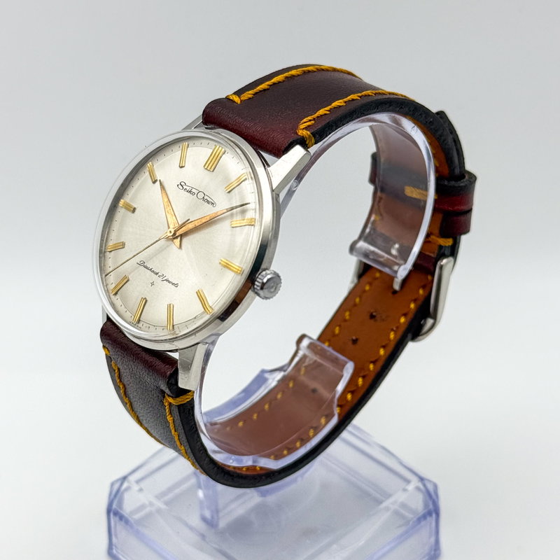 Seiko Seiko - Crown Diashock - Ohne mindestpreis - J15011 - Herren - 1962 vintage watch - image 2