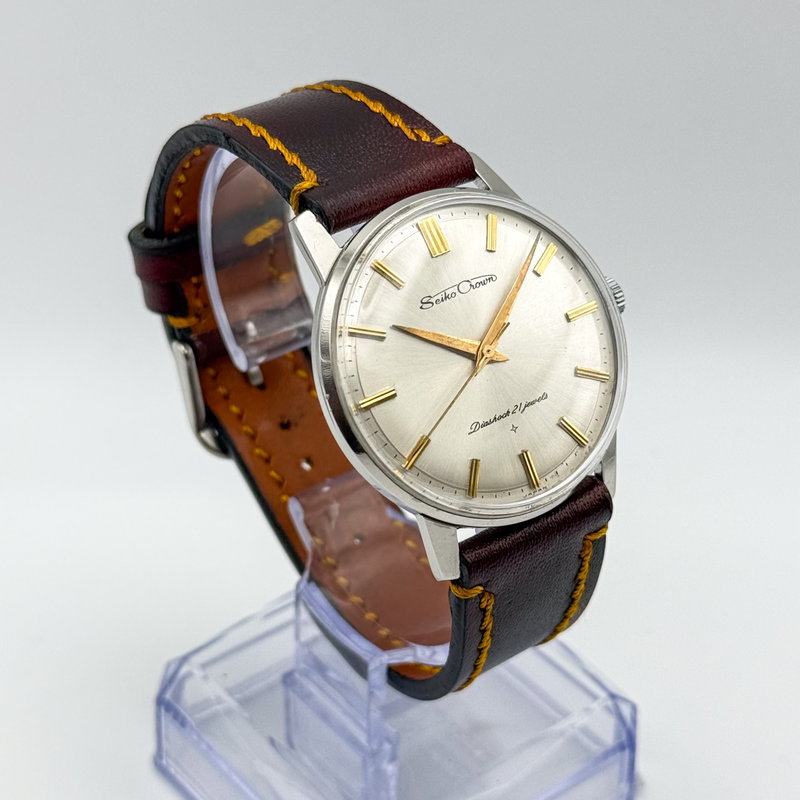 Seiko Seiko - Crown Diashock - Ohne mindestpreis - J15011 - Herren - 1962 vintage watch - image 3