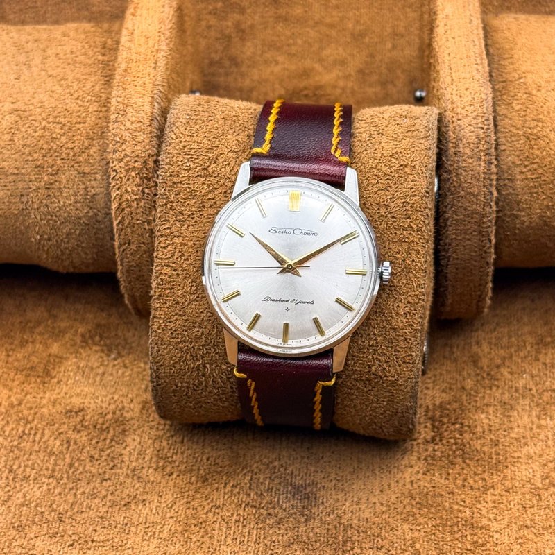 Seiko Seiko - Crown Diashock - Ohne mindestpreis - J15011 - Herren - 1962 vintage watch - image 9