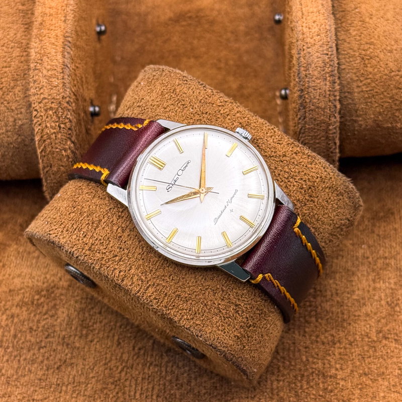 Seiko Seiko - Crown Diashock - Ohne mindestpreis - J15011 - Herren - 1962 vintage watch - image 12