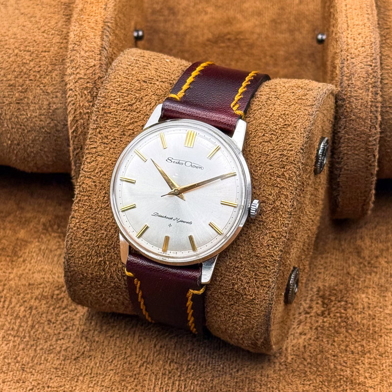 Seiko Seiko - Crown Diashock - Ohne mindestpreis - J15011 - Herren - 1962 vintage watch - image 14