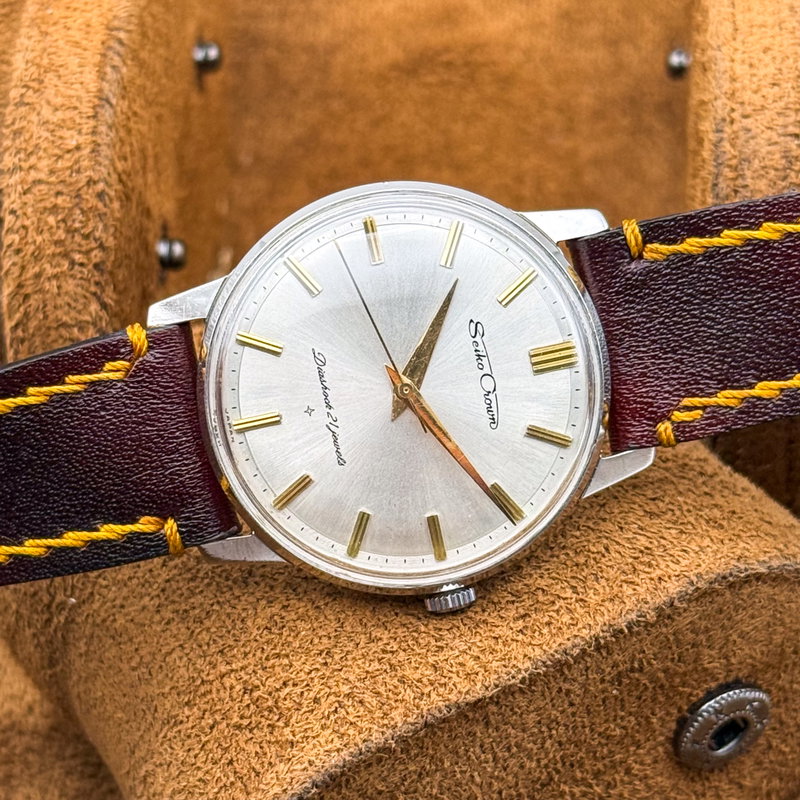 Seiko Seiko - Crown Diashock - Ohne mindestpreis - J15011 - Herren - 1962 vintage watch - image 16