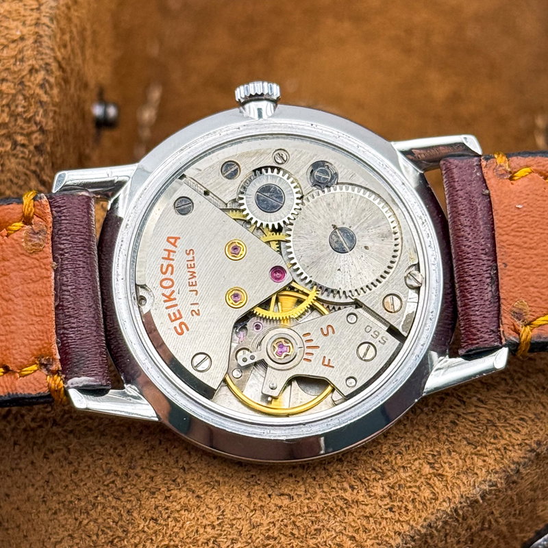 Seiko Seiko - Crown Diashock - Ohne mindestpreis - J15011 - Herren - 1962 vintage watch - image 22