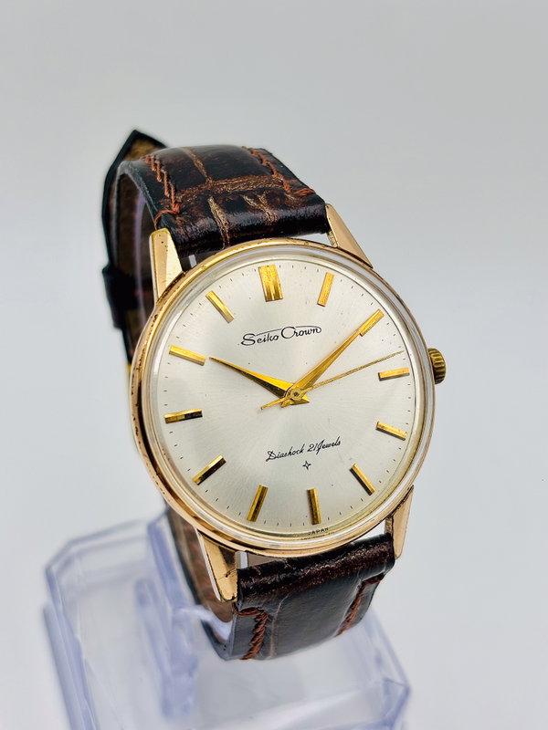 Seiko Seiko - Crown "GOLD-FILLED" - No reserve price - J14071E - Men - 1959 vintage watch - image 2