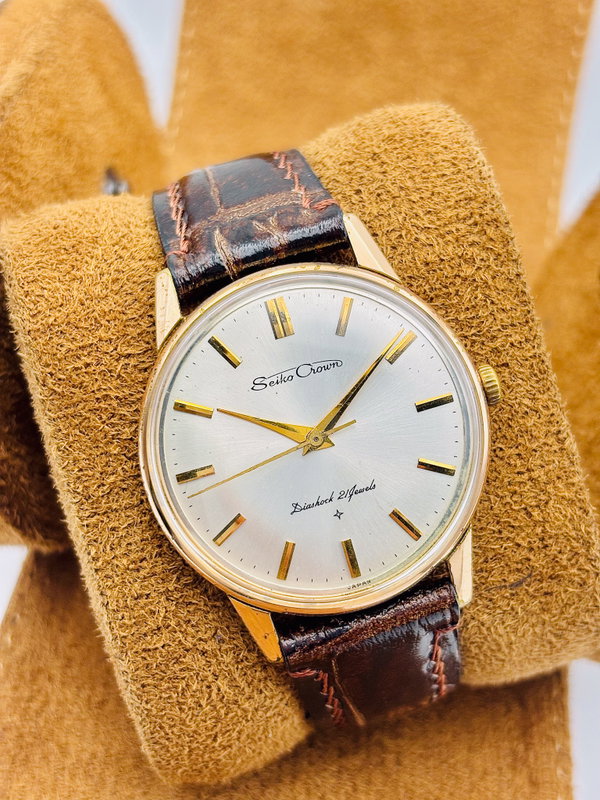 Seiko Seiko - Crown "GOLD-FILLED" - No reserve price - J14071E - Men - 1959 vintage watch - image 3