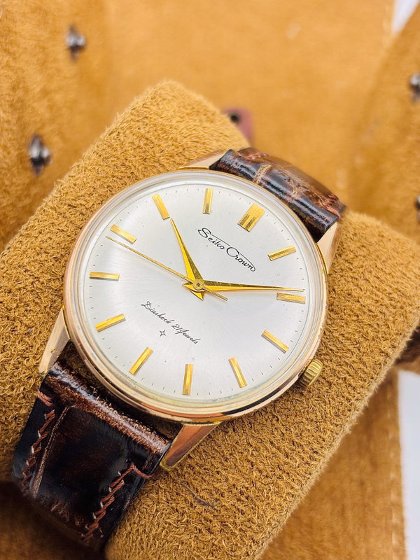 Seiko Seiko - Crown "GOLD-FILLED" - No reserve price - J14071E - Men - 1959 vintage watch - image 1