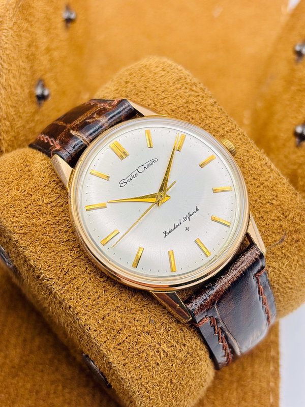 Seiko Seiko - Crown "GOLD-FILLED" - No reserve price - J14071E - Men - 1959 vintage watch - image 5