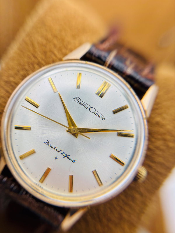 Seiko Seiko - Crown "GOLD-FILLED" - No reserve price - J14071E - Men - 1959 vintage watch - image 9