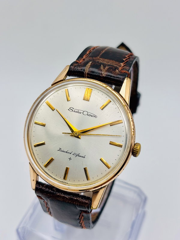 Seiko Seiko - Crown "GOLD-FILLED" - No reserve price - J14071E - Men - 1959 vintage watch - image 19