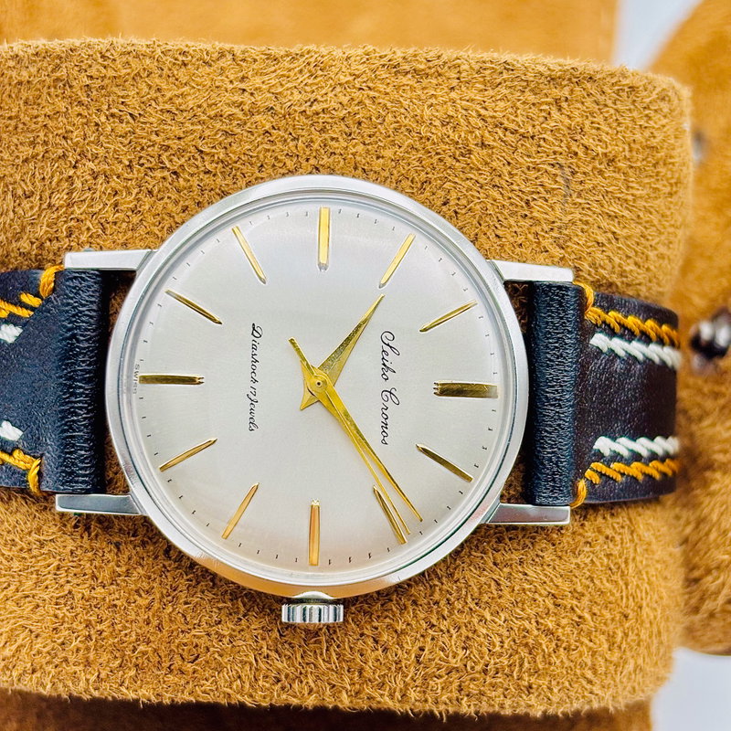 Seiko Seiko - Cronos [Near-Mint] 月映 – Tsukie – Moon Reflection - No reserve price - J14046 - Men - 1959 vintage watch - image 3