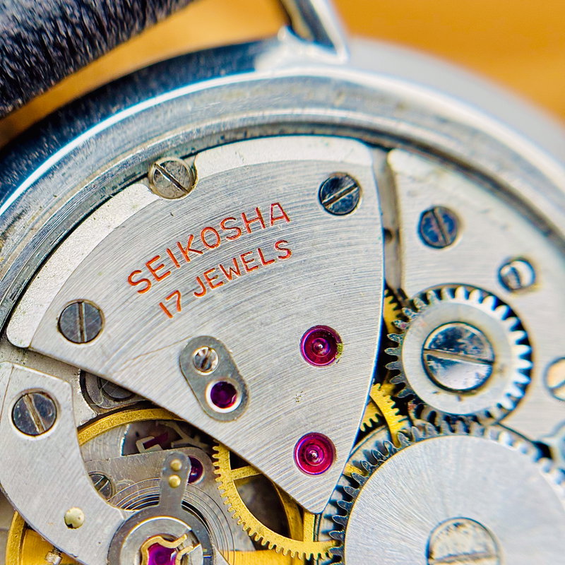 Seiko Seiko - Cronos [Near-Mint] 月映 – Tsukie – Moon Reflection - No reserve price - J14046 - Men - 1959 vintage watch - image 13