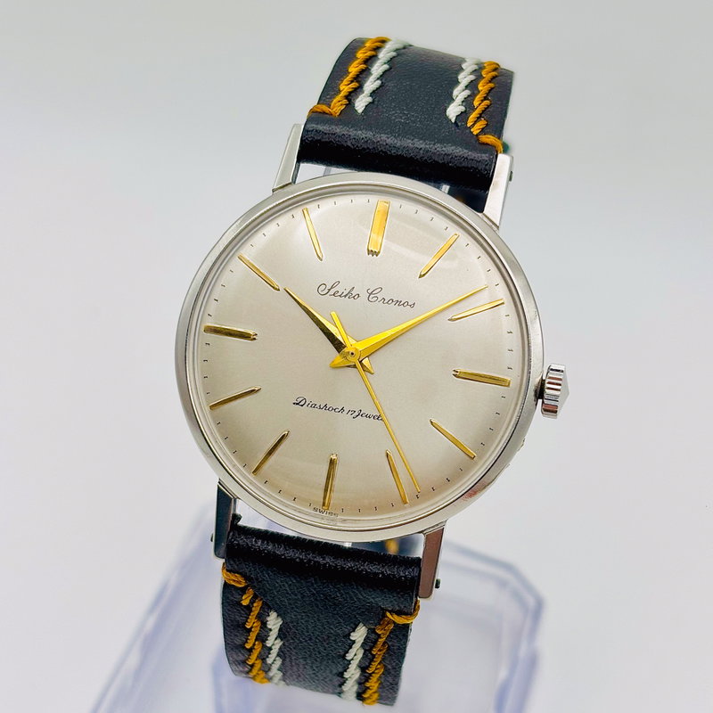 Seiko Seiko - Cronos [Near-Mint] 月映 – Tsukie – Moon Reflection - No reserve price - J14046 - Men - 1959 vintage watch - image 20