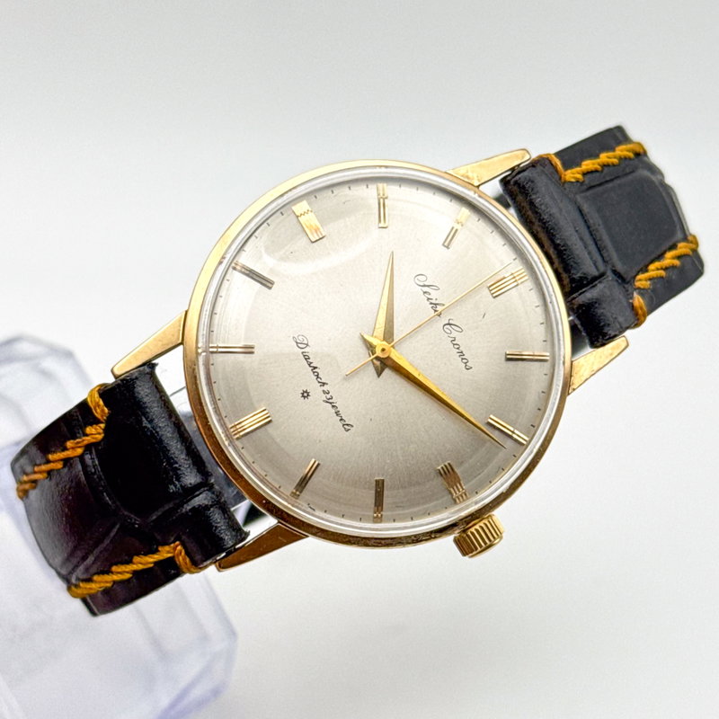 Seiko Seiko - Cronos "14K GOLD-FILLED" - No reserve price - 15001A - Men - 1960 vintage watch - image 9