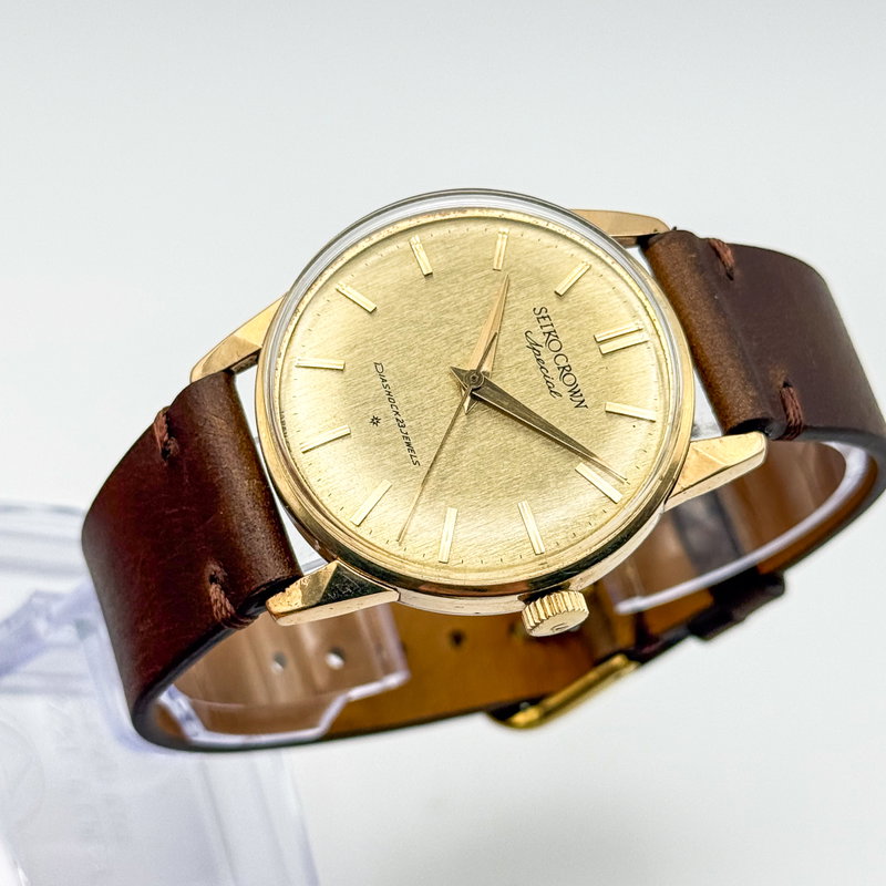 Seiko Seiko - Crown Special "14K GOLD-FILLED" 晶韻 – Shōin – Crystal Resonance - No reserve price - J14100E - Men - 1962 vintage watch - image 10