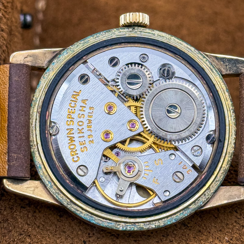 Seiko Seiko - Crown Special "14K GOLD-FILLED" 晶韻 – Shōin – Crystal Resonance - No reserve price - J14100E - Men - 1962 vintage watch - image 22