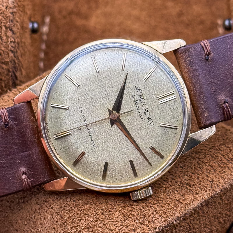 Seiko Seiko - Crown Special "14K GOLD-FILLED" 晶韻 – Shōin – Crystal Resonance - No reserve price - J14100E - Men - 1962 vintage watch - image 23