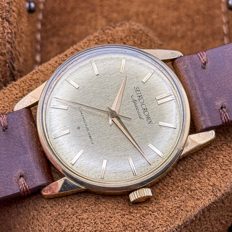 Seiko Seiko - Crown Special "14K GOLD-FILLED" 晶韻 – Shōin – Crystal Resonance - No reserve price - J14100E - Men - 1962 vintage watch - image 24