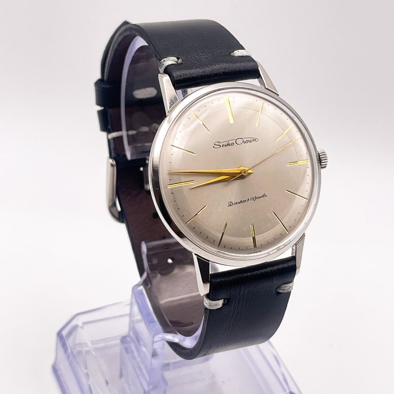 Seiko Seiko - Crown 王鏡 (Ōkyō) – King’s Mirror - No reserve price - 15002 - Men - 1959 vintage watch - image 4
