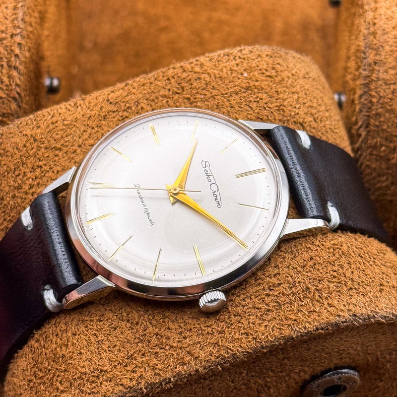 Seiko Seiko - Crown 王鏡 (Ōkyō) – King’s Mirror - No reserve price - 15002 - Men - 1959 vintage watch - image 13