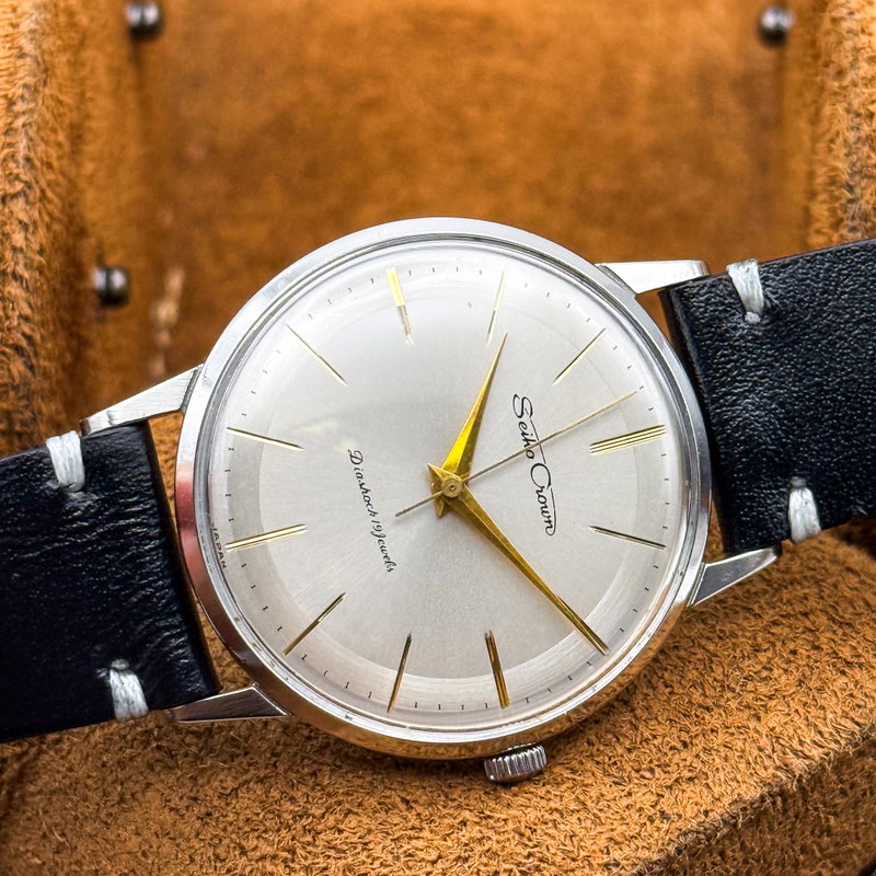 Seiko Seiko - Crown 王鏡 (Ōkyō) – King’s Mirror - No reserve price - 15002 - Men - 1959 vintage watch - image 16