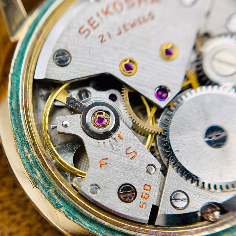 Seiko Seiko - Crown "14K GOLD-FILLED" - No reserve price - 15002 - Men - 1959 vintage watch - image 14