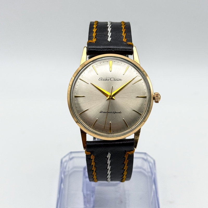 Seiko Seiko - Crown "14K Gold filled" - No reserve price - J14036 - Men - 1959 vintage watch - image 1