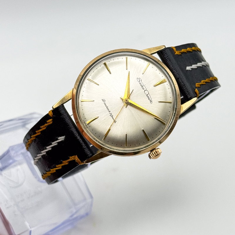 Seiko Seiko - Crown "14K Gold filled" - No reserve price - J14036 - Men - 1959 vintage watch - image 9