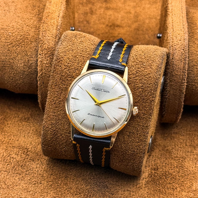 Seiko Seiko - Crown "14K Gold filled" - No reserve price - J14036 - Men - 1959 vintage watch - image 11