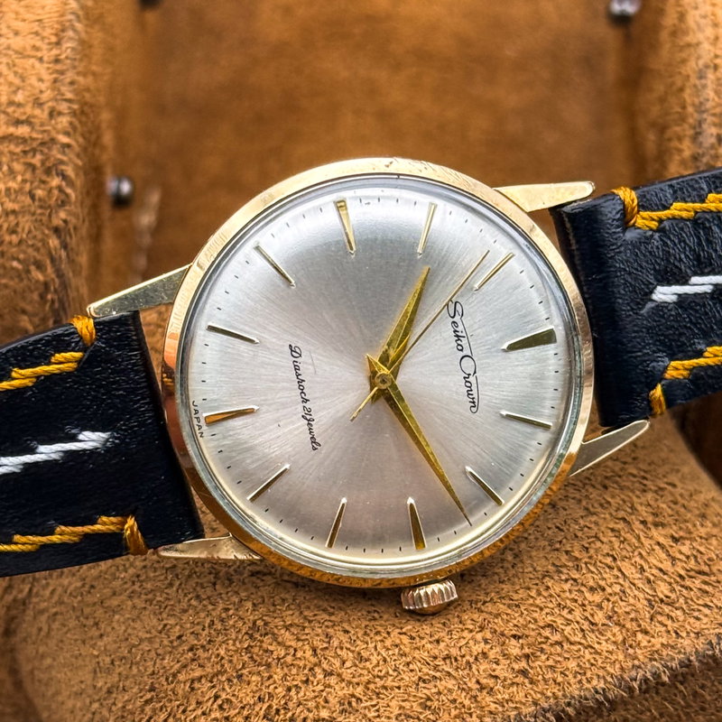 Seiko Seiko - Crown "14K Gold filled" - No reserve price - J14036 - Men - 1959 vintage watch - image 17