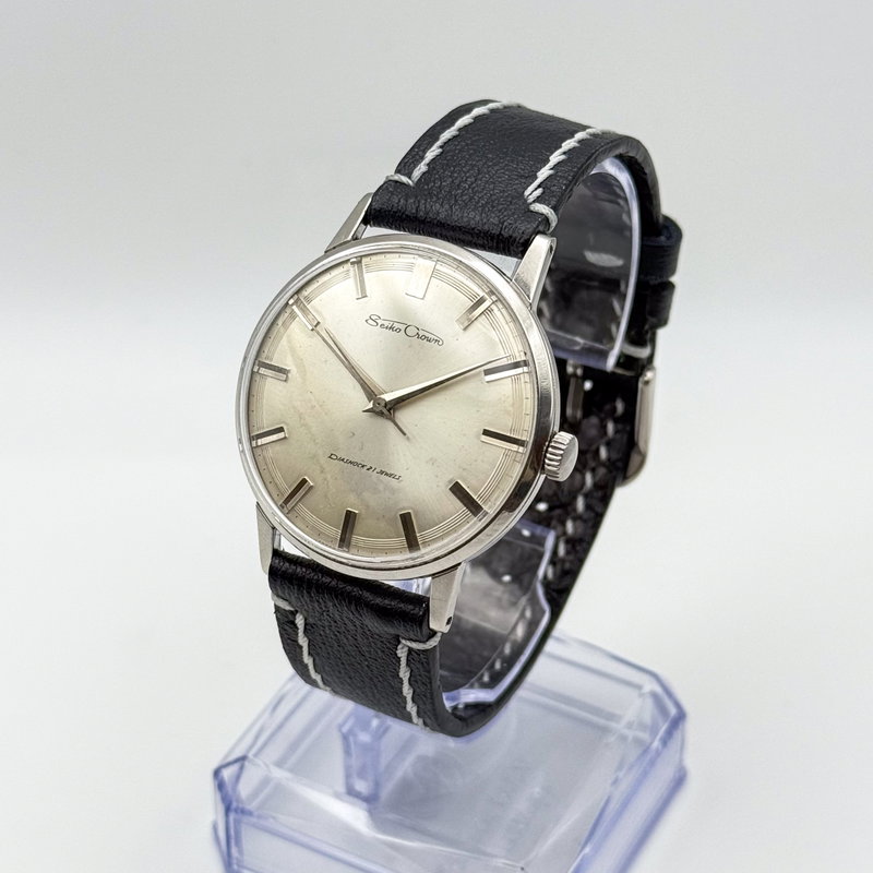 Seiko Seiko - Crown - Ingen mindstepris - J15003E - Mænd - 1964 vintage watch - image 2