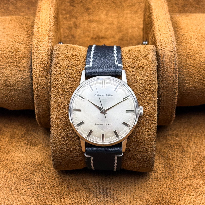 Seiko Seiko - Crown - Ingen mindstepris - J15003E - Mænd - 1964 vintage watch - image 10